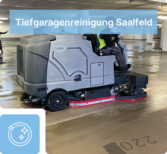 Tiefgaragenreinigung in Saalfeld 